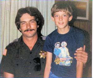 Tom and Brian Vallely in 1981.