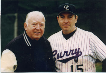 Coach Jack Vallely and his son Brian.