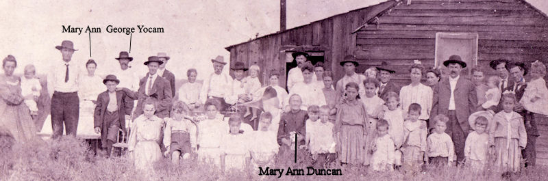1905 Mary Ann Duncan 75th birthday in Joplin, MO